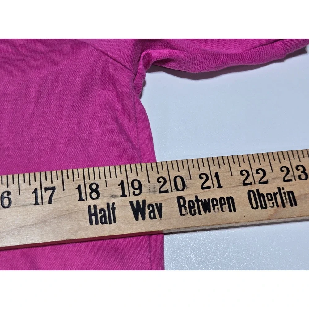 Polo by Ralph Lauren Pink Cotton Polo Shirt Short‎ Sleeve Made USA Men L Faded